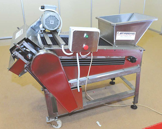 olive slicing machine 